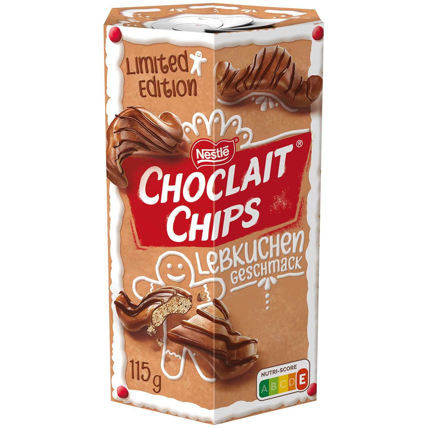 Nestle Chocolate Chips GINGERBREAD Flavor -115g/4 oz - Walmart.com