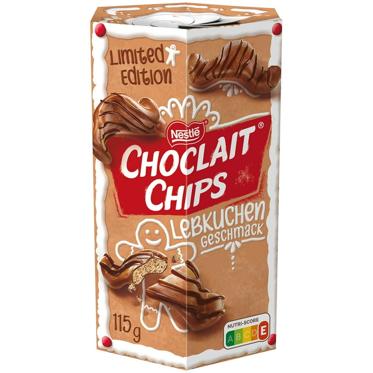 Nestle Chocolate Chips GINGERBREAD Flavor -115g/4 oz - Walmart.com