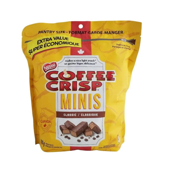 Nestle Coffee Crisp Classic Minis, Extra Value, 800g/1.75 lb