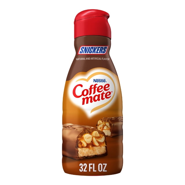Snickers Liquid Snickers Coffee Creamer | Creamer containers for offices - Walmart ...