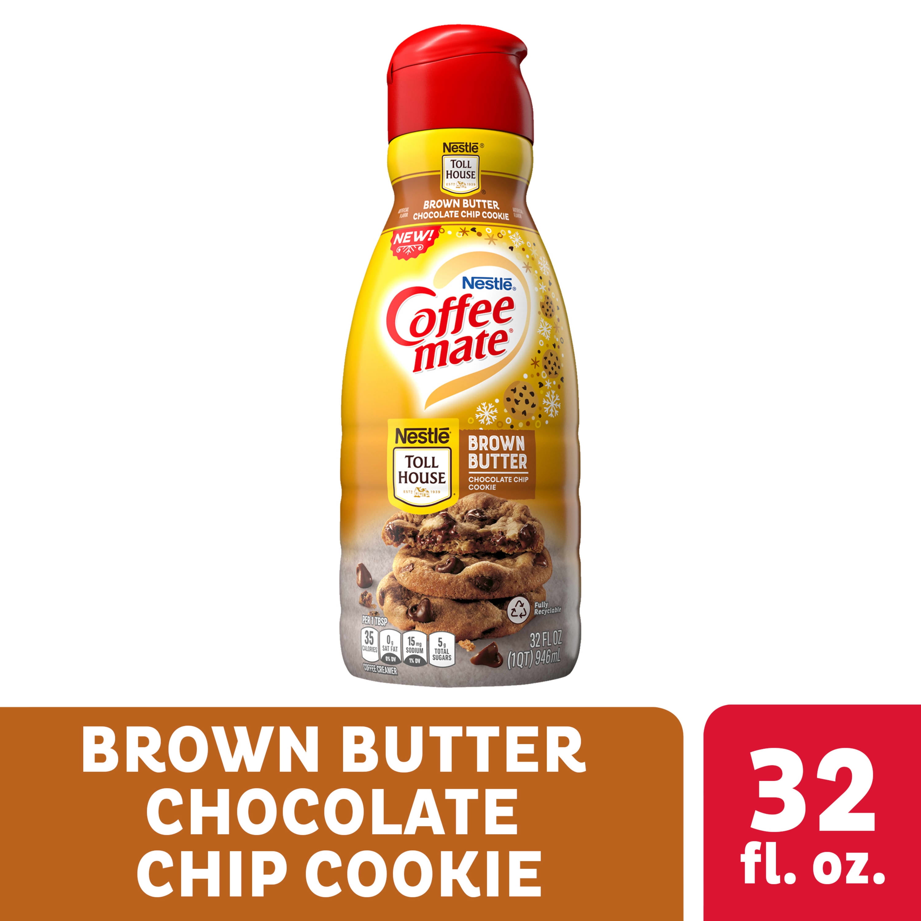 Nestle Coffee mate Brown Butter Chocolate Chip Cookie Liquid Coffee