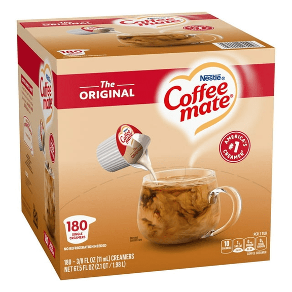 Nestle Coffee-mate Coffee Creamer Singles, Original 180 ct.