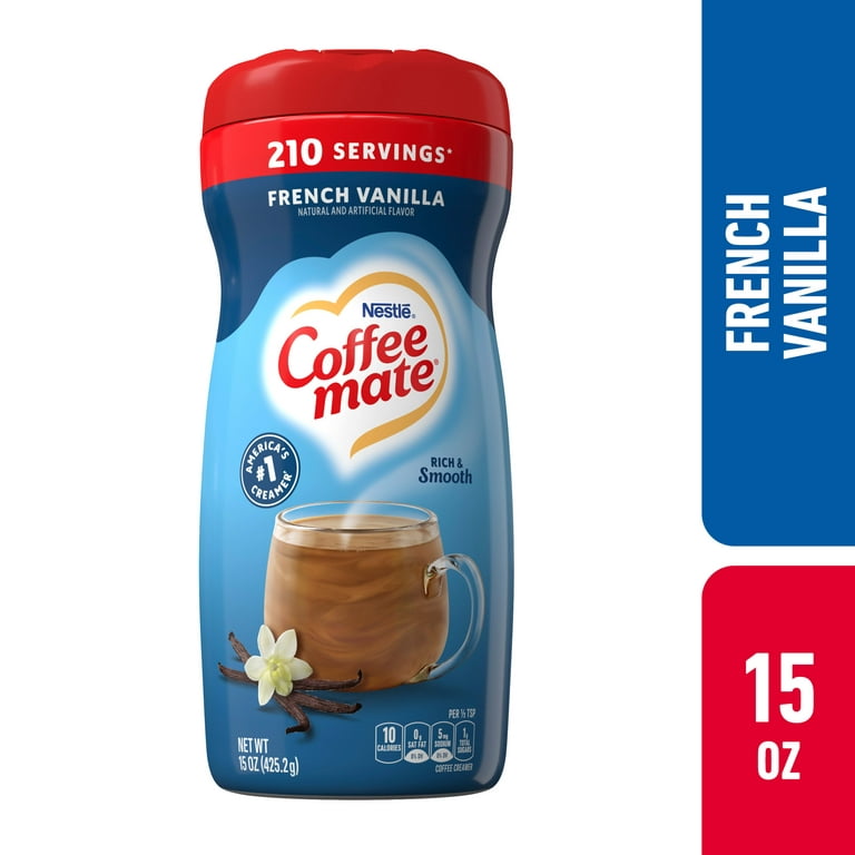 Nestle Coffee mate French Vanilla Powder Coffee Creamer, 15 oz 