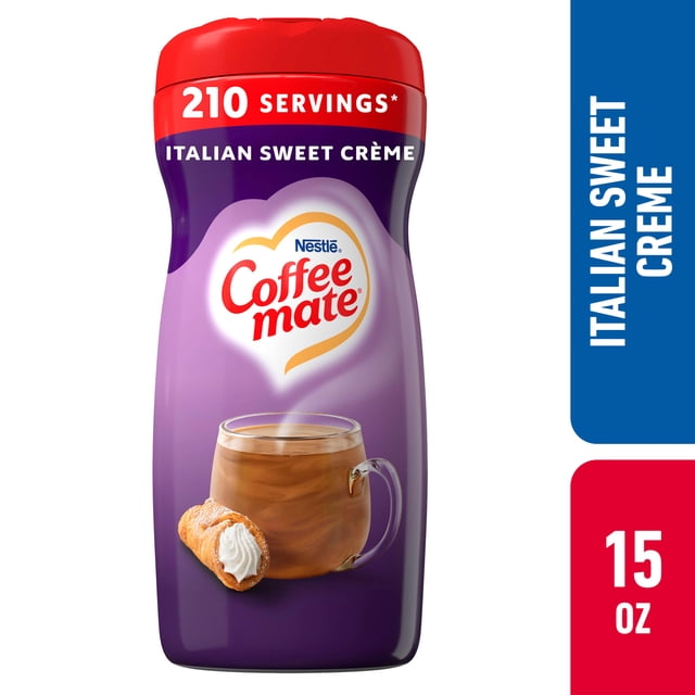 Nestle Coffee mate Italian Sweet Creme Powder Coffee Creamer, 15 oz