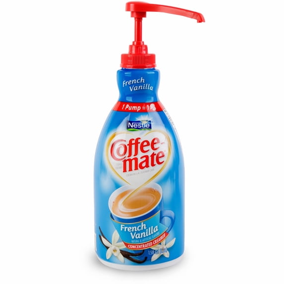Nestle Coffee-mate Liquid Creamer French Vanilla Flavor 50.7 fl oz (Pack of 72)