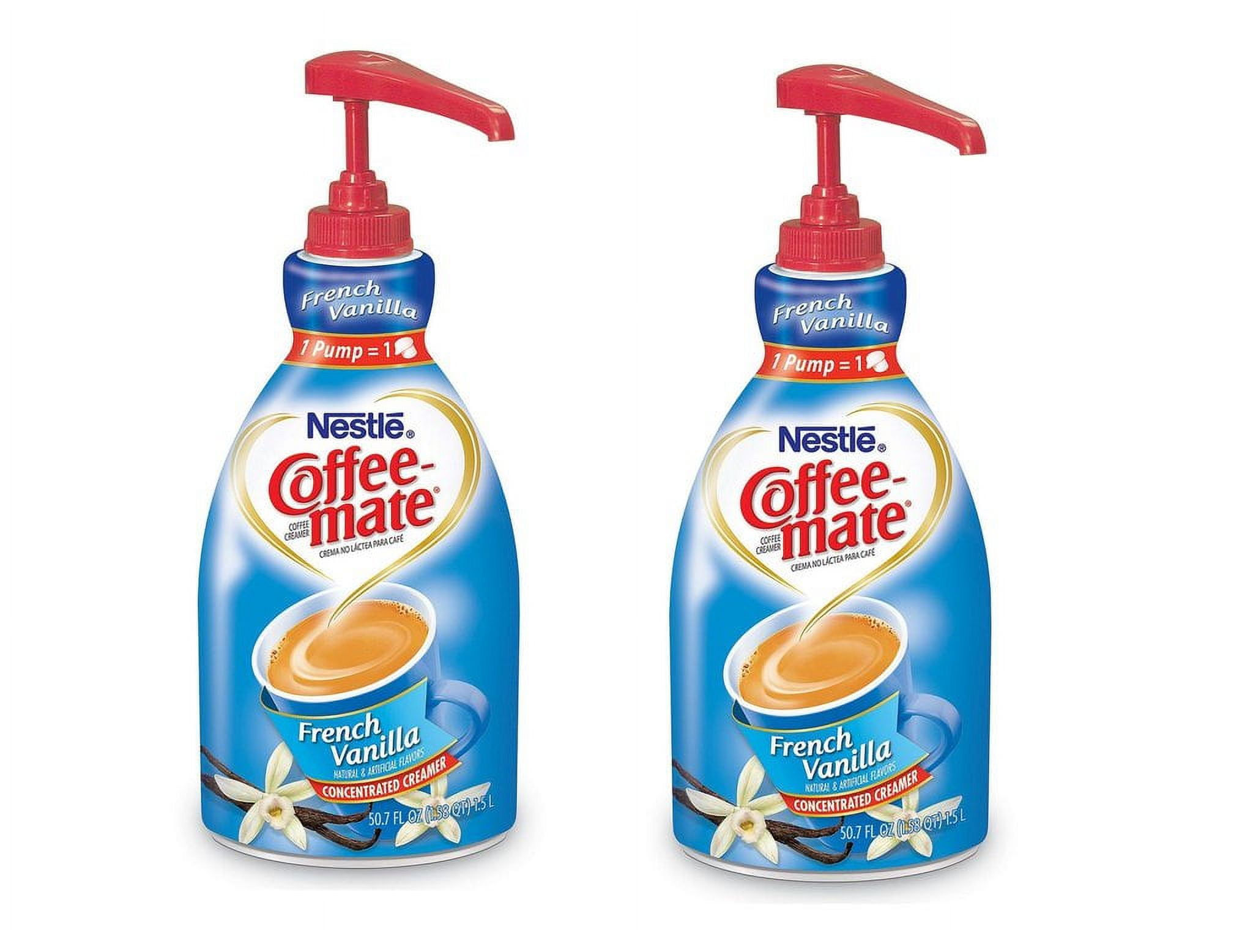 Coffee Mate Snickers Concentrated Coffee Creamer, 1.58 Quart Pump Bottle --  2 per case