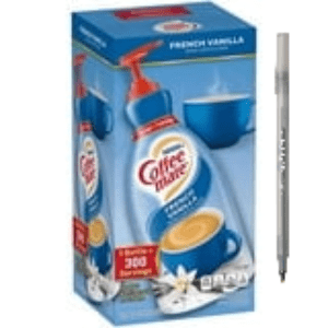 Nestle Coffee mate Liquid Creamer Pump, French Vanilla, 50.7 fl. oz.
