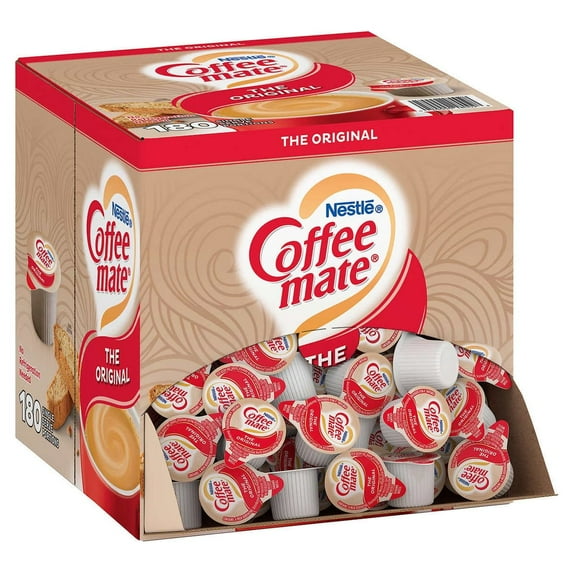 Nestle Coffee-mate Original Flavor Coffee Creamer Singles, 180 ct./0.375 fl. oz.
