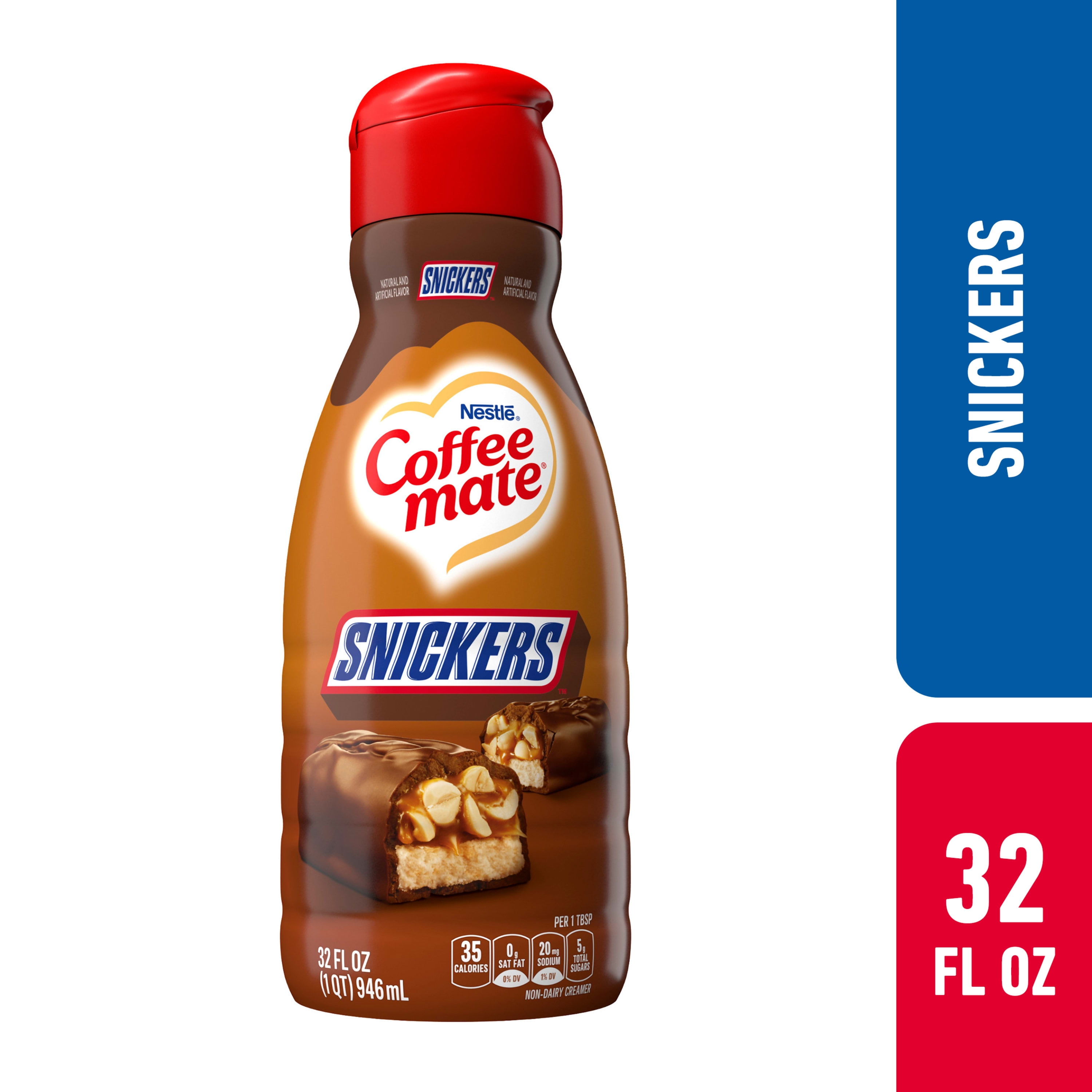 Nestle Coffee mate Snickers Coffee Creamer 32 fl oz Walmart