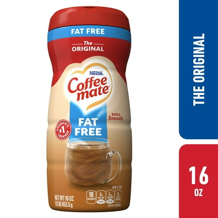 Coffee mate Original Fat Free Powder Coffee Creamer, 16 oz