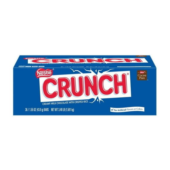 Nestle Crunch Candy Bar 1.55oz., 36 ct. (pack of 3) A1