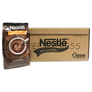 Nestle Hot Dark Chocolate Whipper Mix – 6 X 2lb Bags, Vending & Pantry, USA Made