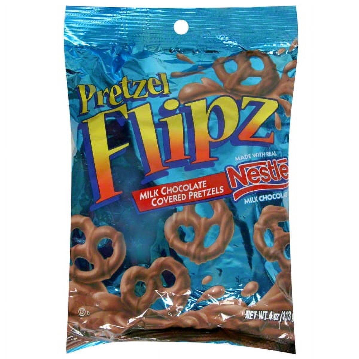 Nestle Flipz Milk Chocolate Covered Pretzels, 4 oz