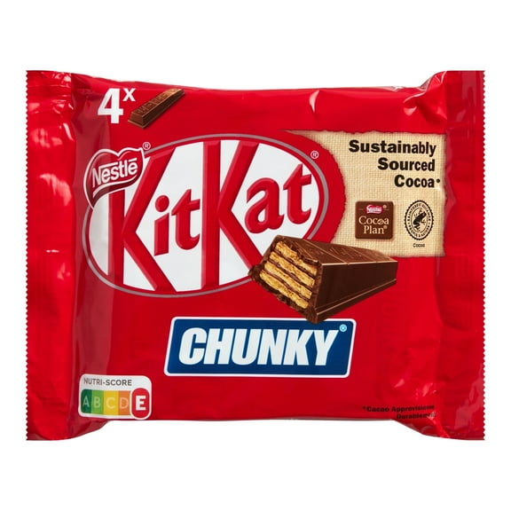 Nestle Kit Kat Chunky Milk Chocolate Wafer Bar 4.52 oz. Pack of 2