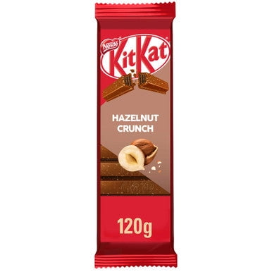 NESTLE Kitkat Hazelnut Crunch Wafer Bar, 120g/4.2 oz