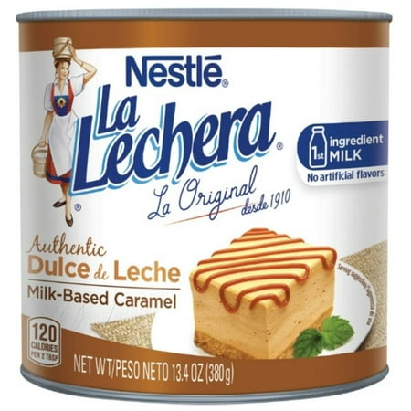 Nestle La Lechera Dulce De Leche Milk-Based Caramel 13.4 oz (Pack of 18)