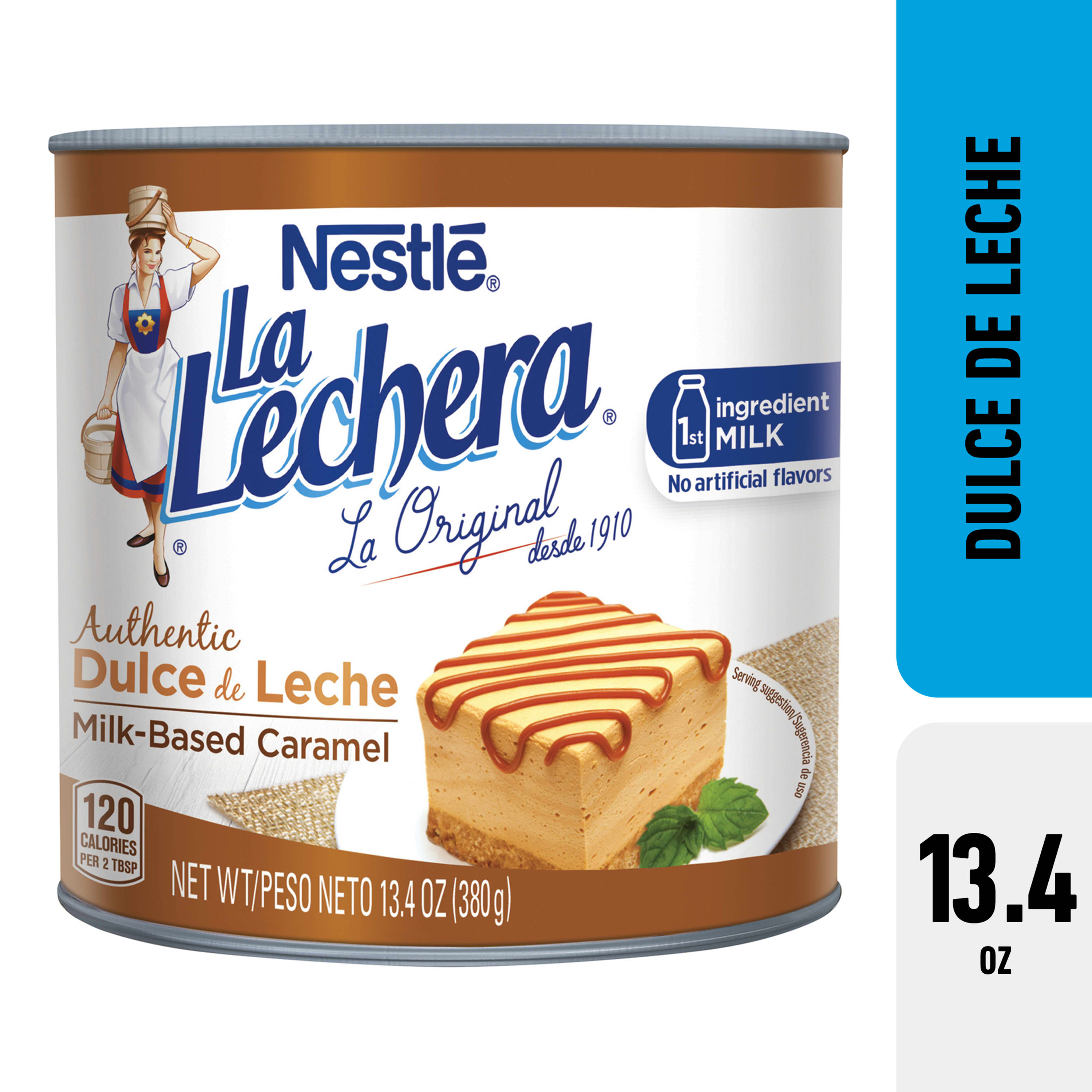 Nestle La Lechera Dulce de Leche Milk-Based Caramel, 13.4 oz Can - image 1 of 8