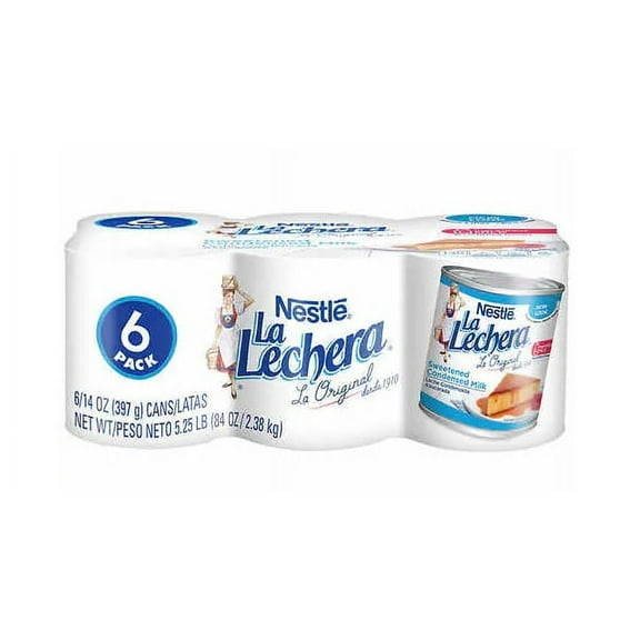 Nestle La Lechera Sweetened Condensed Milk, 6 pk./14 fl. oz.