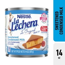 Nestle La Lechera Sweetened Condensed Milk, Good Source of Calcium,14 oz