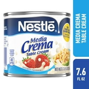 Nestle Media Crema Neutral-Flavor Table Cream, 7.6 oz Can, 15 Total Servings