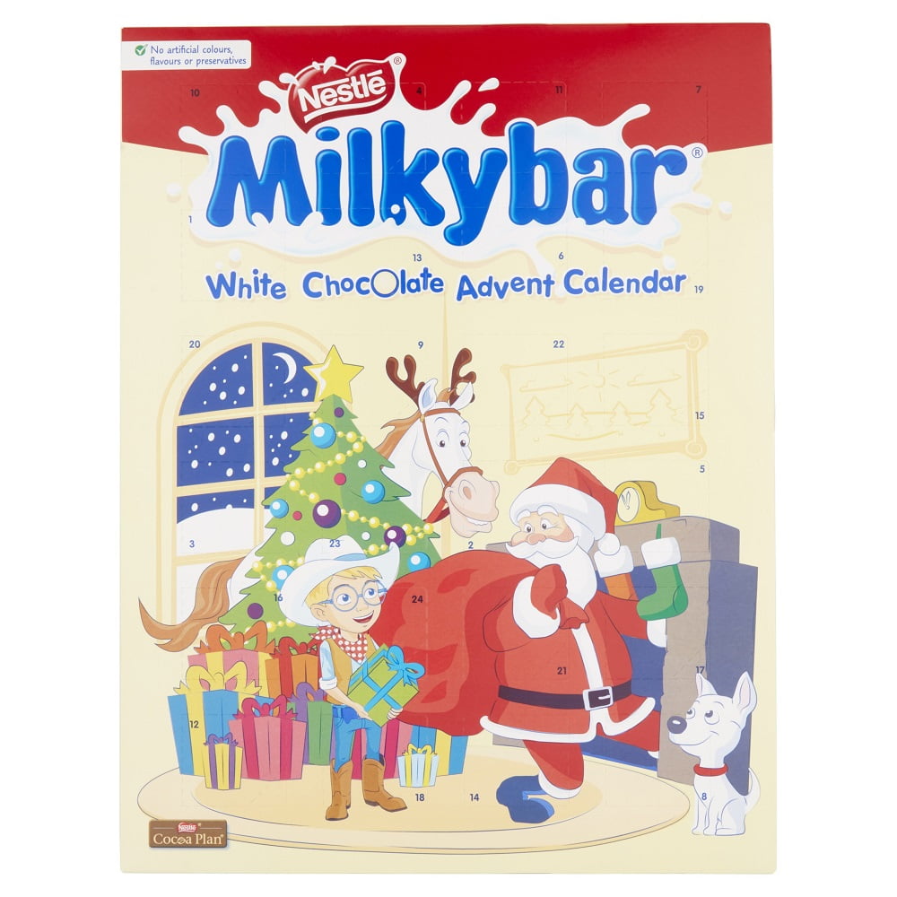 Nestle Milkybar White Chocolate Advent Calendar 85g Walmart