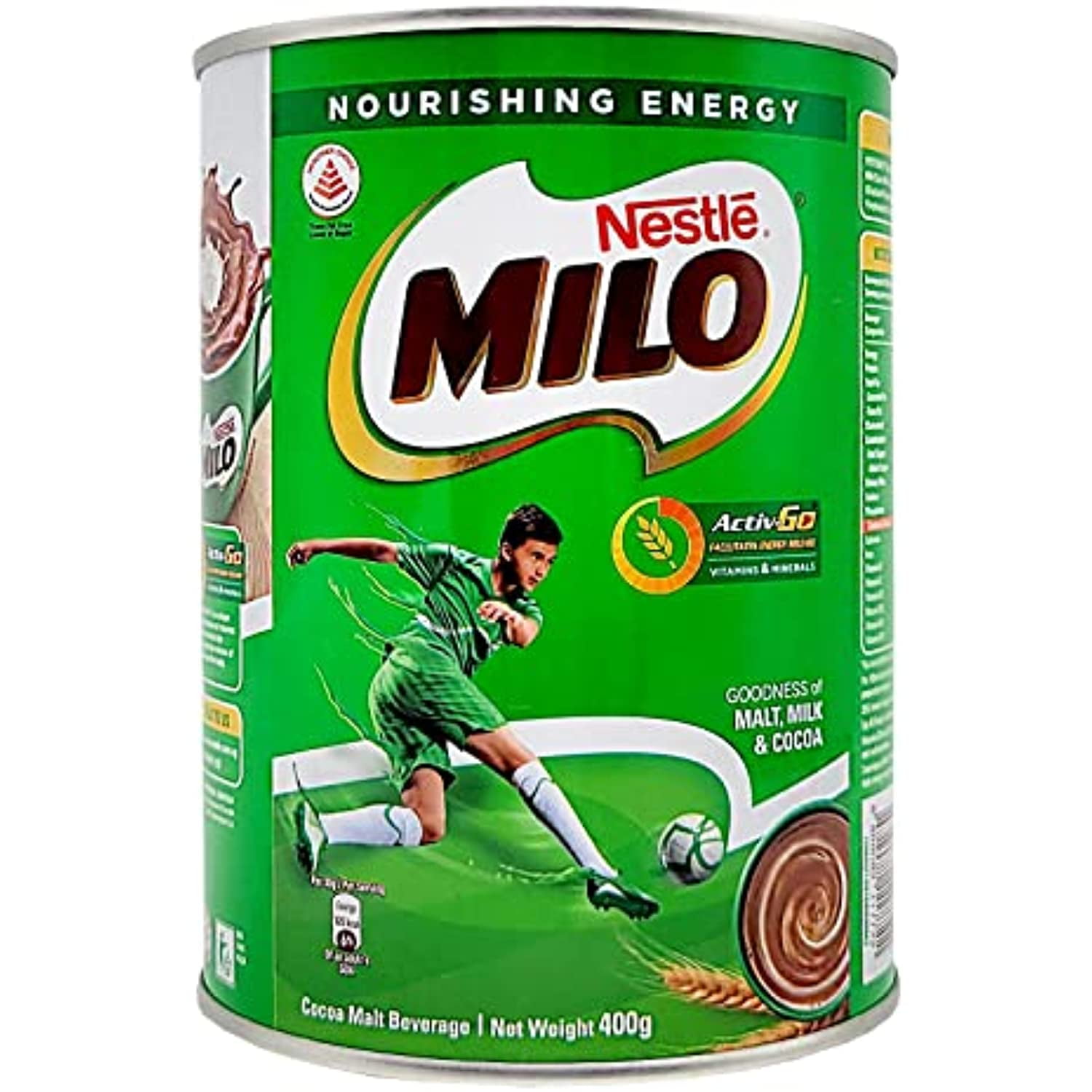 Nestle Milo Malt Beverage Mix, Chocolate, 14.1 Ounce