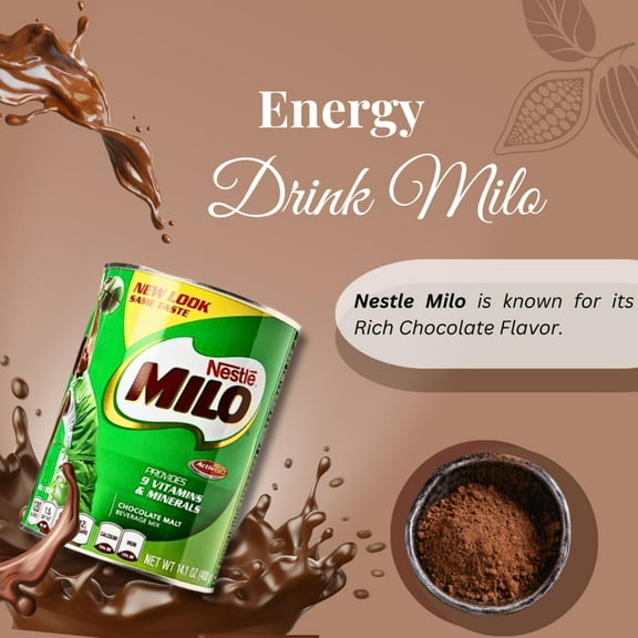 Nestle Milo Powder Nourishing Energy Drink Mix 400g | Singapore