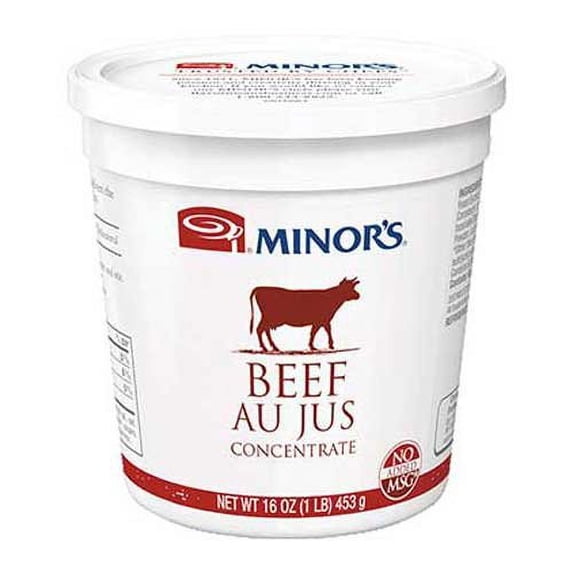 Minbors Nestle Minors Beef Au Jus Concentrate, 1 Pound -- 6 per case. - Walmart.com
