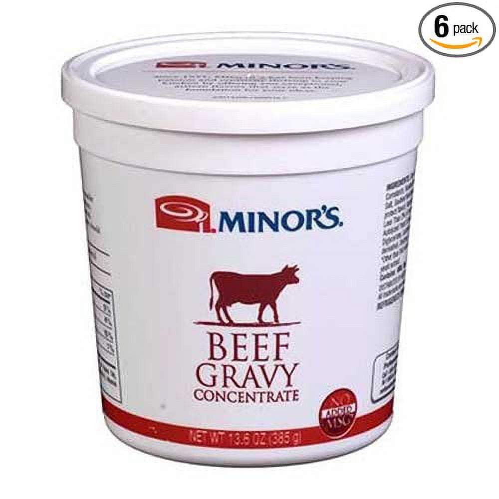 Nestle Minors Concentrate No Added MSG Beef Gravy, 13.6 Ounce 6 per