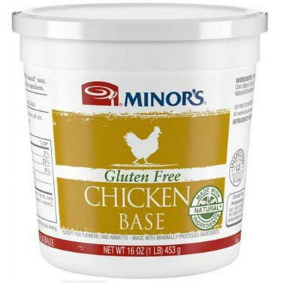 Nestle Minors Gluten Free Chicken Base made with Natural Ingredients 1 Pound -- 6 per case.