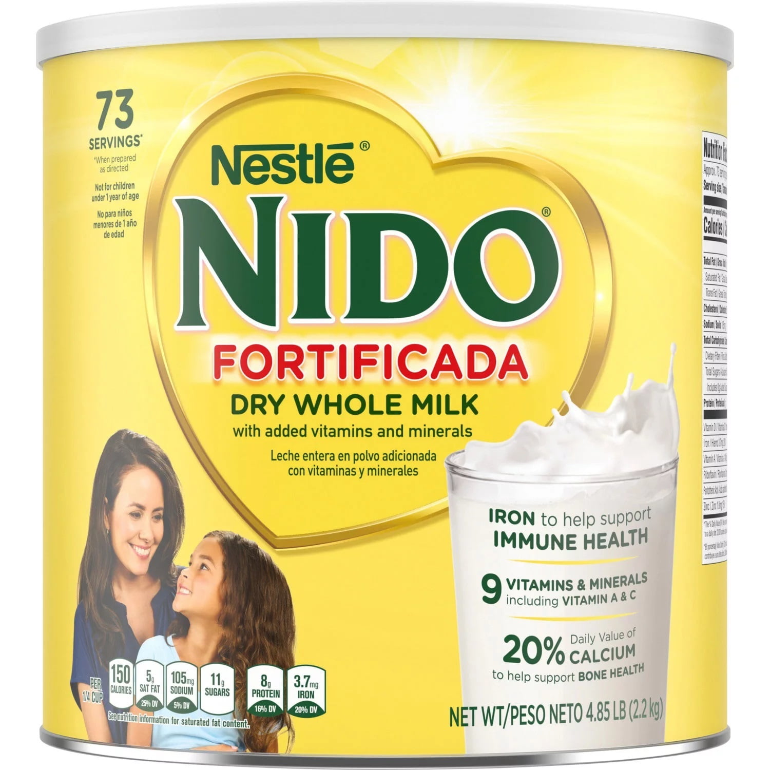 Nestle Nidal Baby Formula 1 0-6 Months 800g / 28.2oz