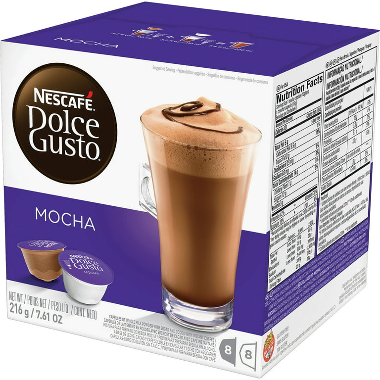 Nestle NesCafé dolce gusto instant coffee capsules, 7.61 oz