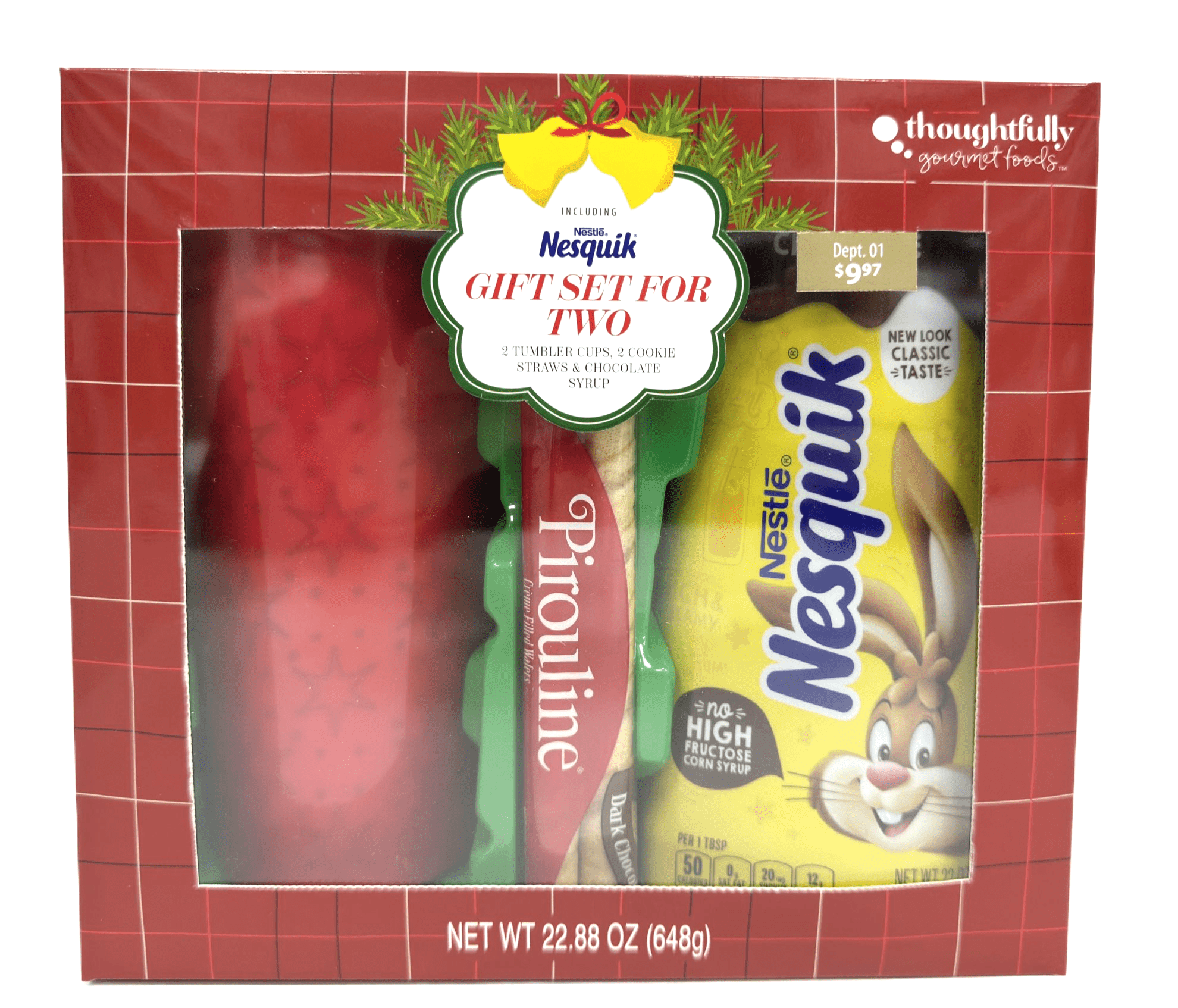 Nestle, Nesquick Tumbler Set, Holiday Gift, Food Form Solid