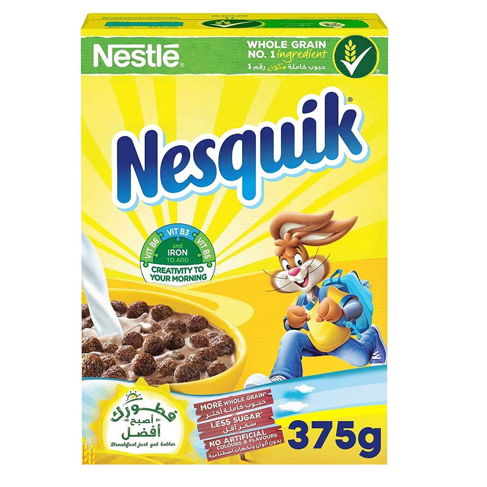 Nestle Nesquik Cereal Chocolate 375g