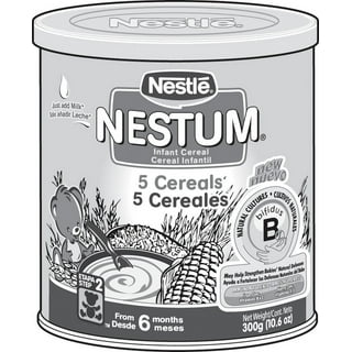 Nestle Nestum Infant Cereal, 3 Cereals, 14.1 oz (Pack of 6