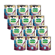Nestle Nestum Infant Cereal, Multicereal with Prune, 9.5 OZ Pack of 12