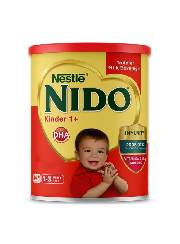 Nestle Nido Kinder 1 Plus Toddler Powdered Milk Beverage, 56.4 Oz