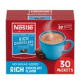 thumbnail image 1 of Nestle Hot Cocoa Mix, No Sugar Added, 30 Count of 0.28 oz Packets, 1 of 10