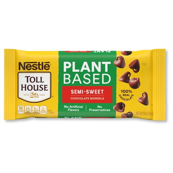 Nestle Toll House Plant Based Semi-Sweet Chocolate Morsels – 9 oz