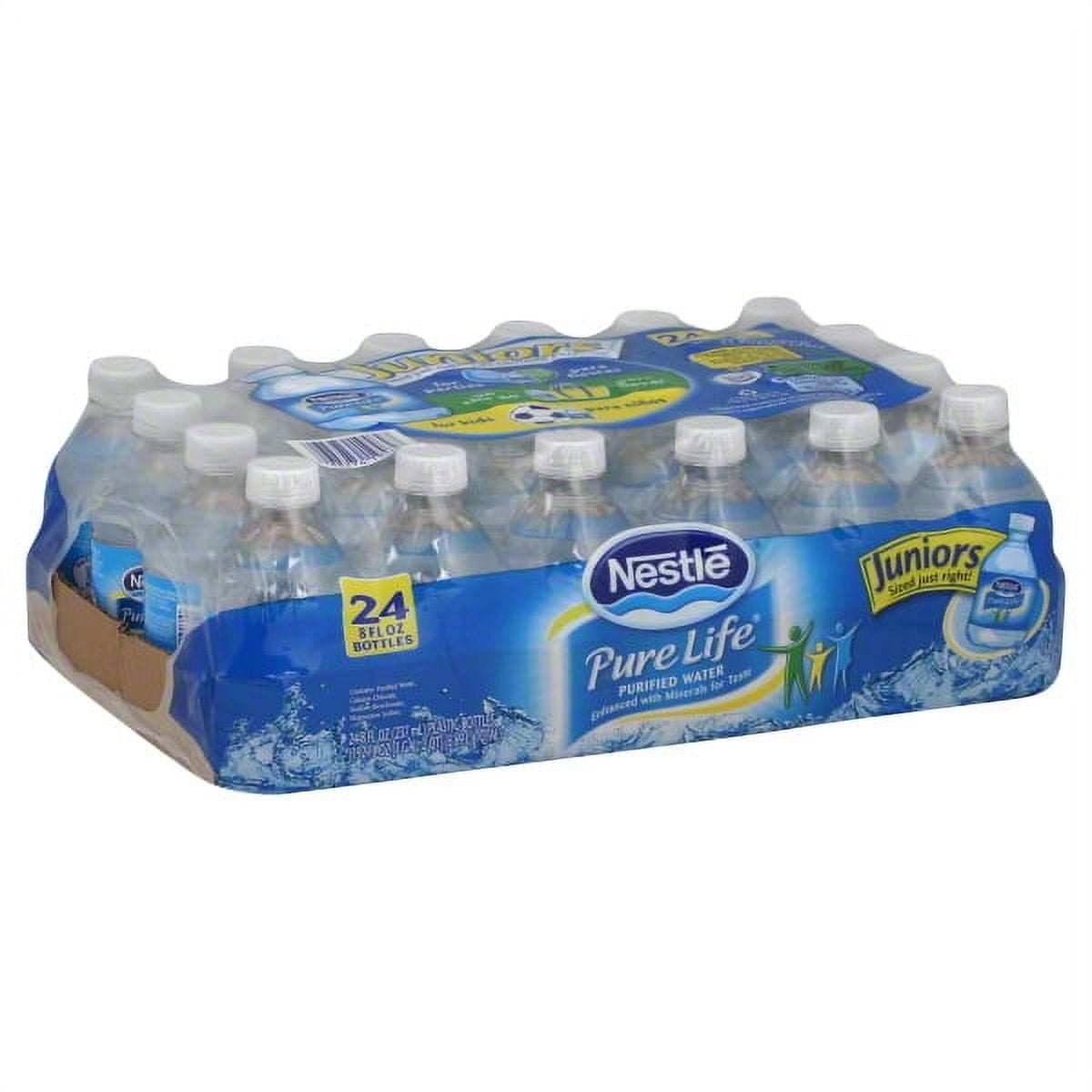 Nestle Pure Life Purified Water - 8 fl oz - Bottle - 24