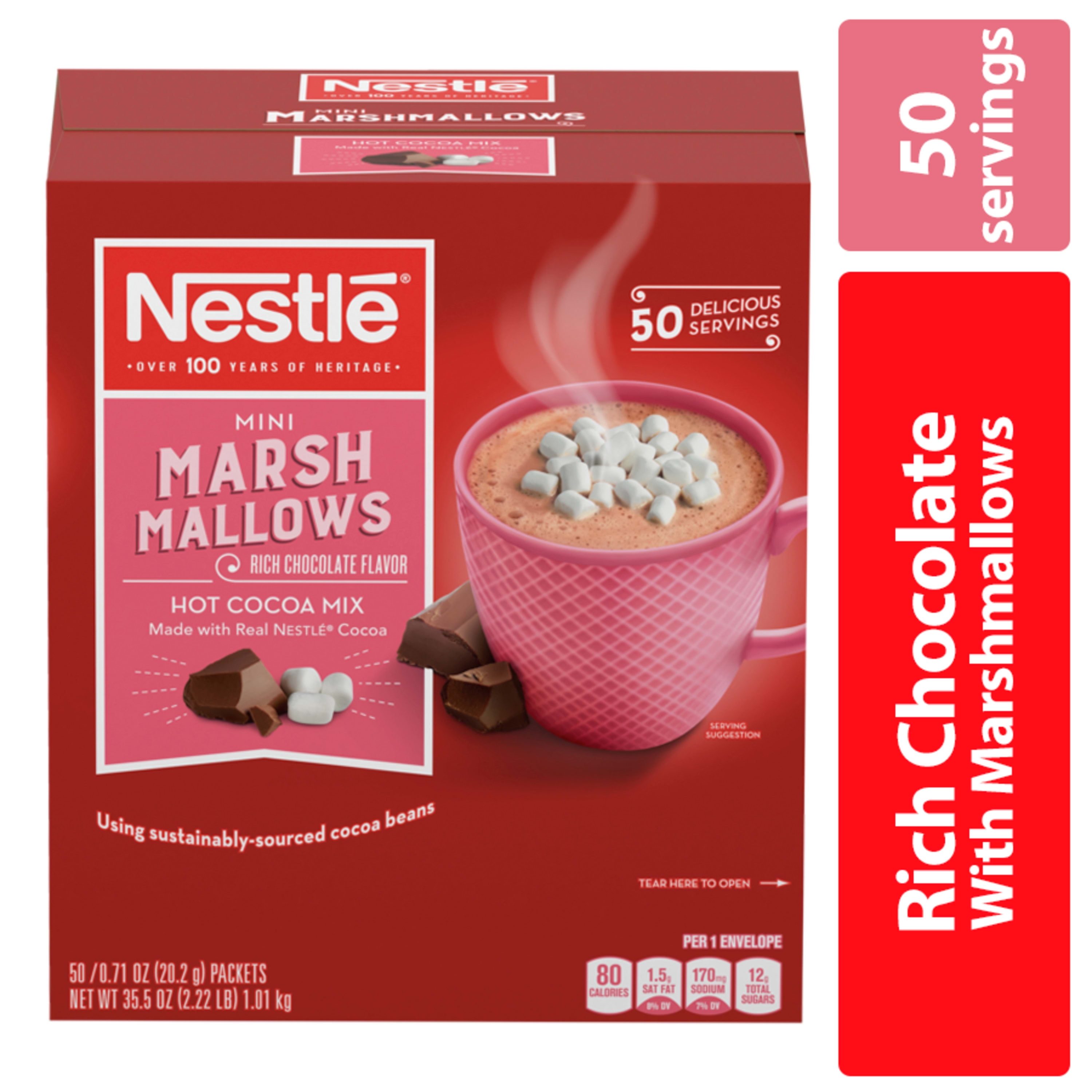Nestle Rich Chocolate with Mini Marshmallows Chocolate Drink Mix, 0.71