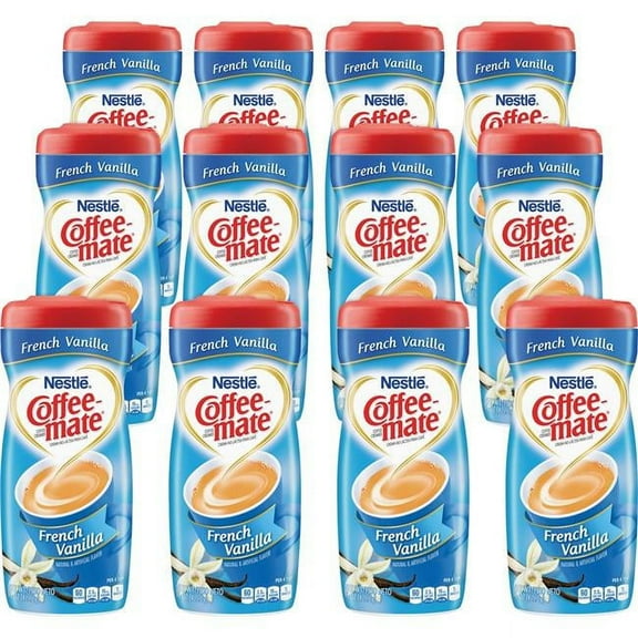 Nestle S.A NES35775CT Coffee-Mate French Vanilla Powdered Creamer - French Vanilla Flavor