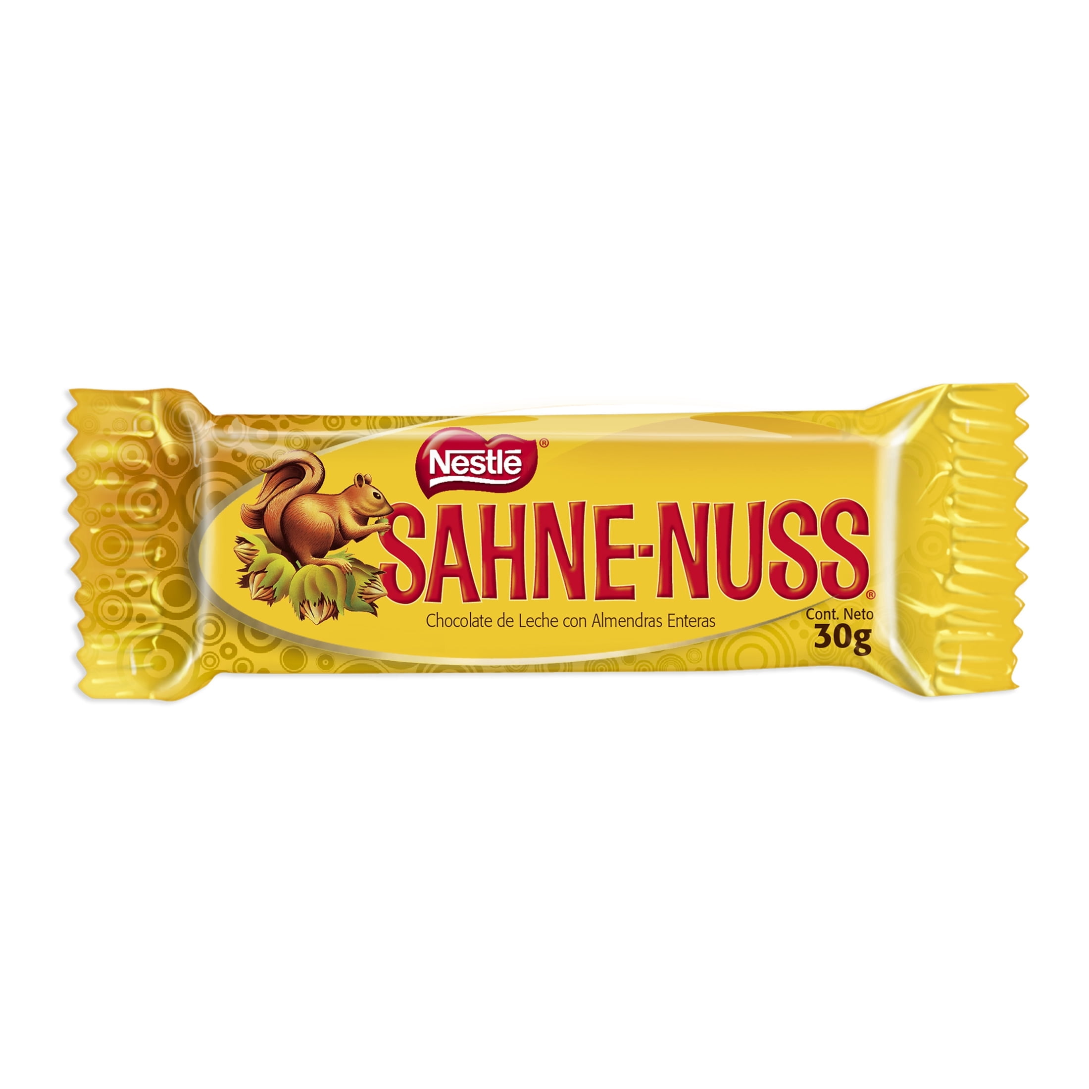 Nestle Sahne Nuss Milk Chocolate Bar with Whole Roasted Almonds, 1 count (30g)