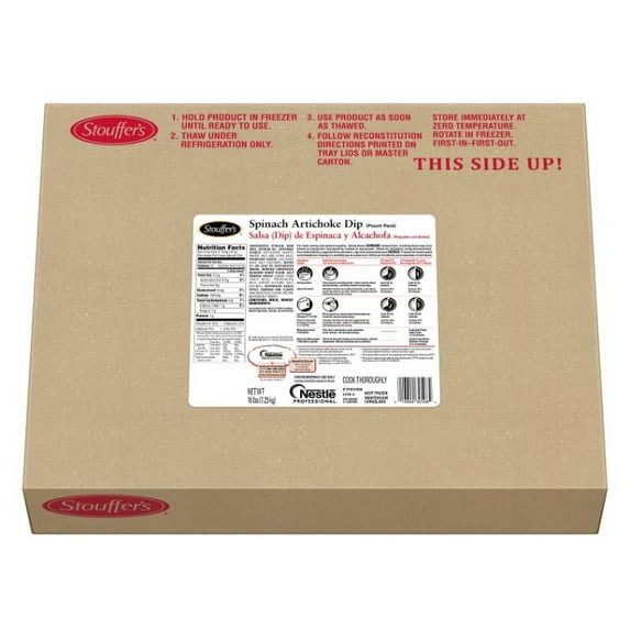 Nestle Stouffers Spinach Artichoke Dip, 64 Ounce - 4 per case.