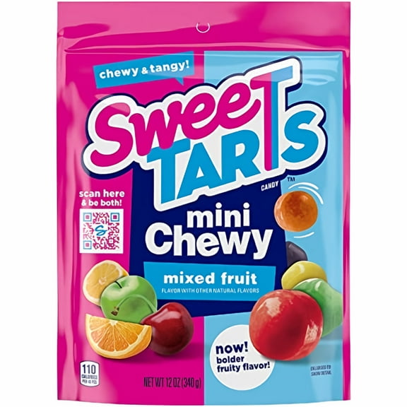 Nestle Sweetarts Mini Chewy Tangy Candy 12 oz (Pack of 5)