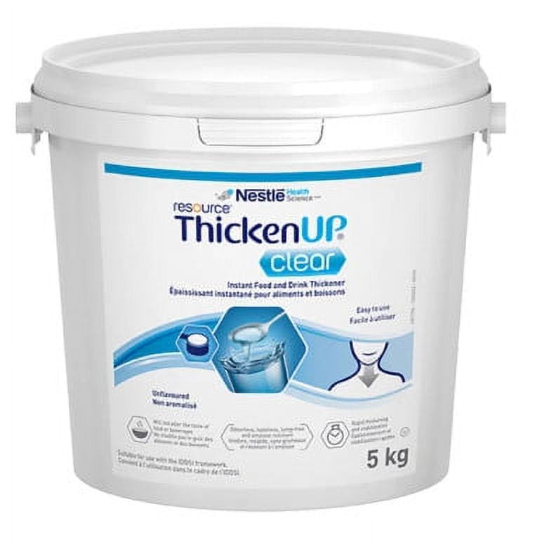 Nestle ThickenUp Food Thickener Clear 5 kg Bulk Tub