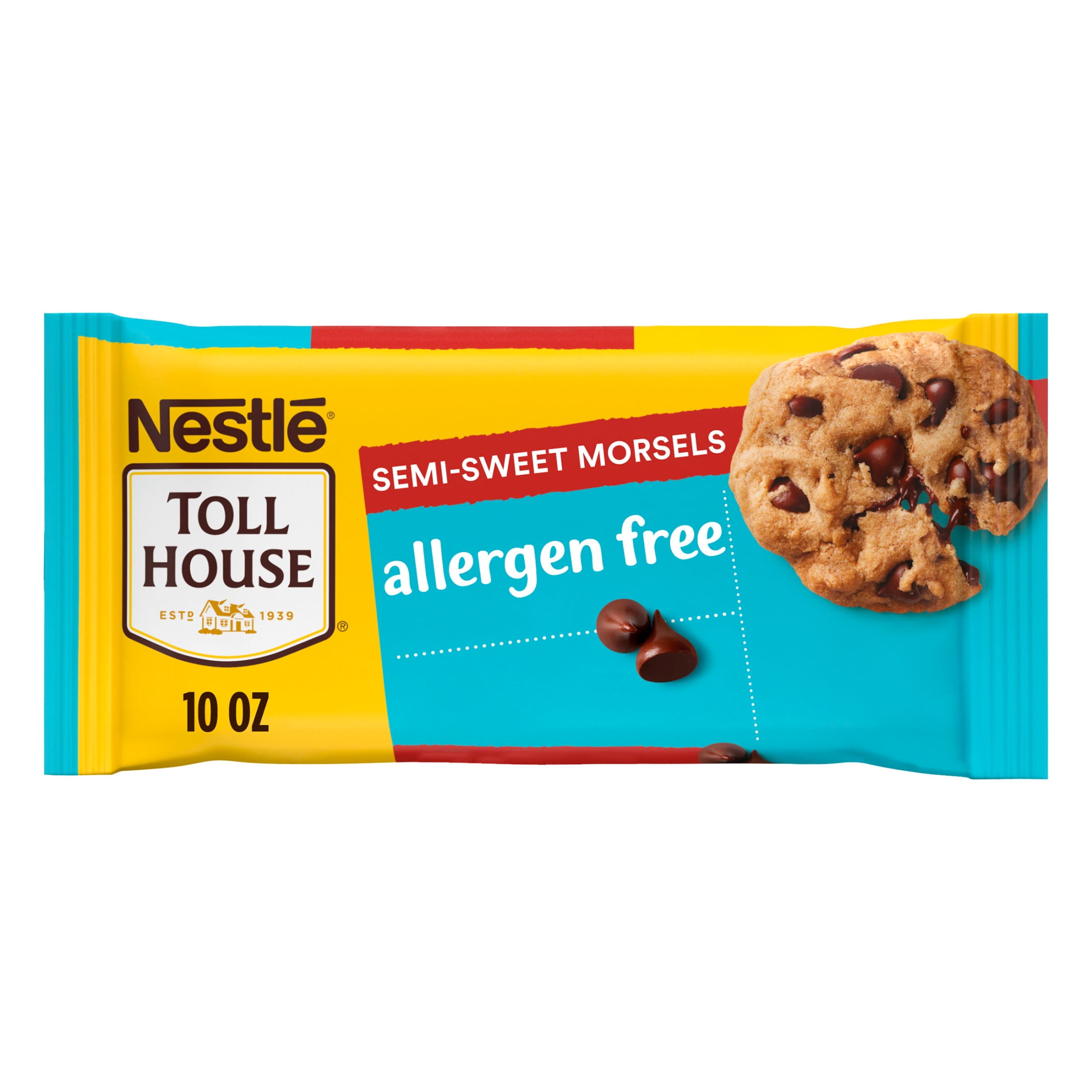 Nestle Toll House Organic Allergen Free Semi-Sweet Regular Chocolate Chips, 10 oz Bag