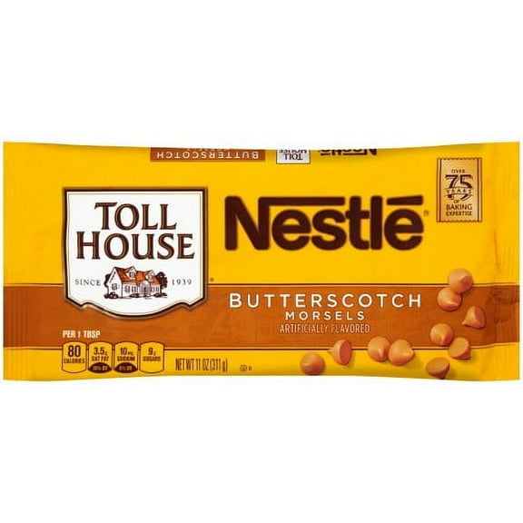 Nestle Toll House Butterscotch Morsels 11 Oz. Bag (Pack of 3)