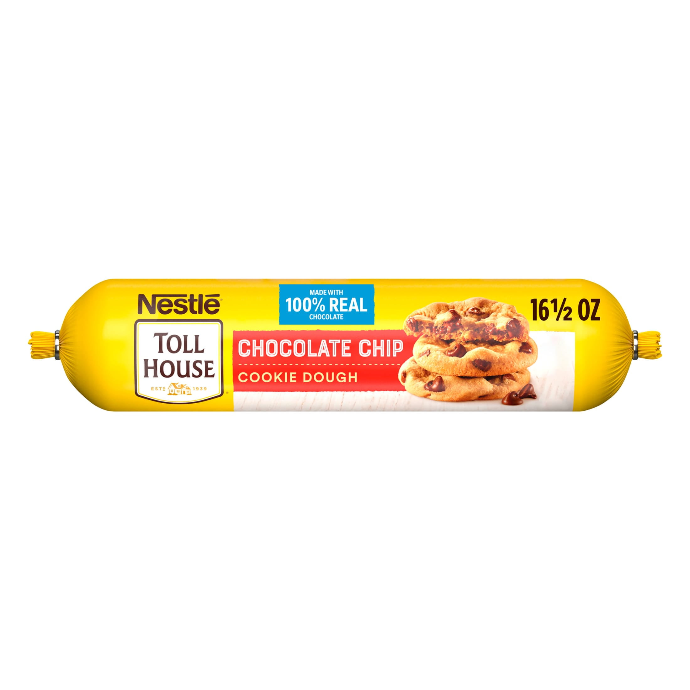 Nestle Toll House Chocolate Chip Cookie Dough for Easter Baking, 16.5 oz