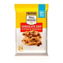 Nestle Toll House Chocolate Chip Cookie Dough, 16.5 oz, Makes 24 Regular Size Cookies